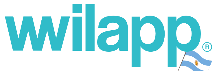 logo wilapp con bandera